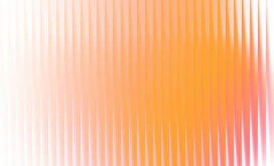 Abstract textured background with vertical wavy lines and a bright gradient of soft orange and pink hues fading into white, creating a gentle and airy feel