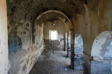 Ruins of a Church in Madensehri Village, Karaman, Konya, Turkiye