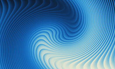 Vibrant blue and white abstract swirling textured background with a hypnotic spiral pattern and a sense of depth and movement