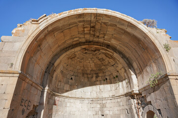 Ruins of a Church in Madensehri Village, Karaman, Konya, Turkiye