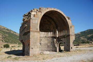 Ruins of a Church in Madensehri Village, Karaman, Konya, Turkiye