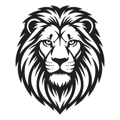 Lion face vector Illustration