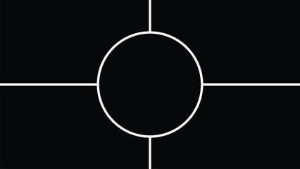 Empty collage for 5 photos. Vector photo frames for scrapbook, album, portfolio, and memory wall presentation.