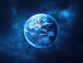Obraz premium Earth in cosmos