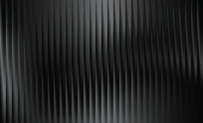 Dark, monochromatic background featuring subtle vertical ribbed texture with dramatic lighting and deep shadows, evoking a sense of mystery and sophistication