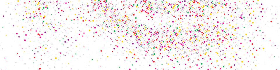Colorful confetti scatter design background. Perfect for celebration themes, festive art prints, and digital creative wallpapers