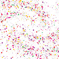 Bright colorful dotted texture pattern abstract art. Best for wallpapers, digital design projects, and festive decorative elements