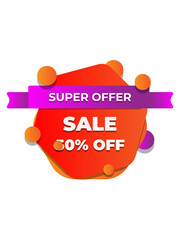 vector sale stickers