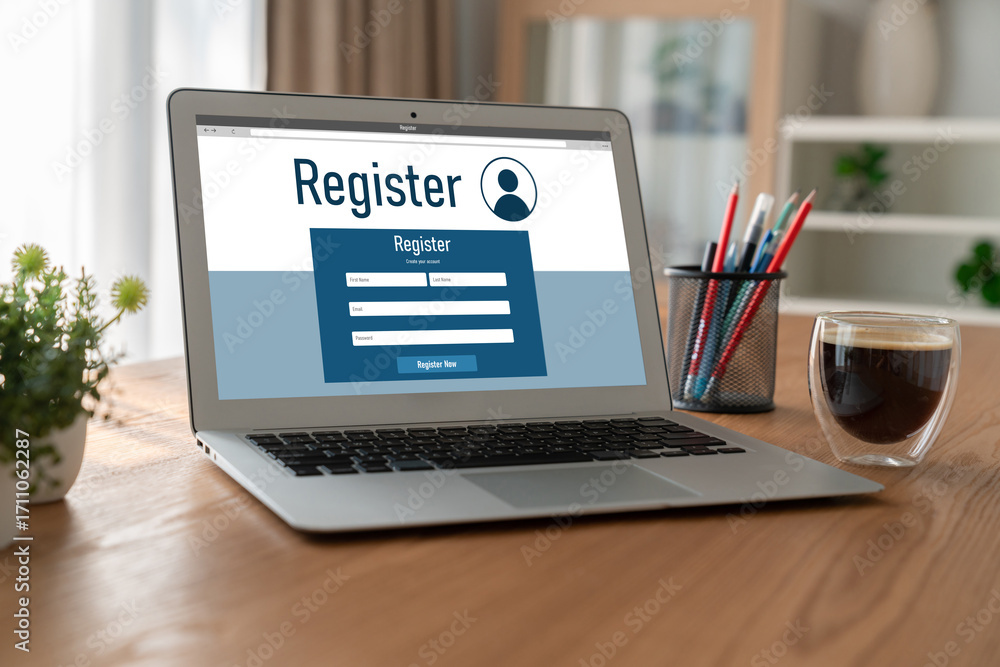 Poster online registration form for modish form filling on the internet website