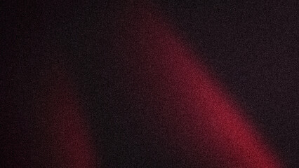 A dark, moody abstract background with a diagonal red light beam and grainy texture. Perfect for high-end designs and striking wallpapers