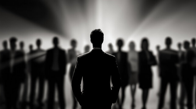 representation of leadership and organization