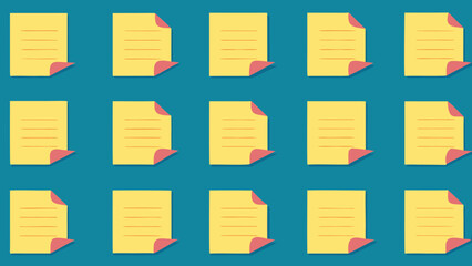 Vector set of colorful blank paper note tags and sticky labels for business and web design illustration