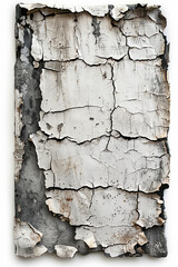 high detail illustration of cracked material