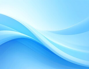 Abstract light blue waves (1)