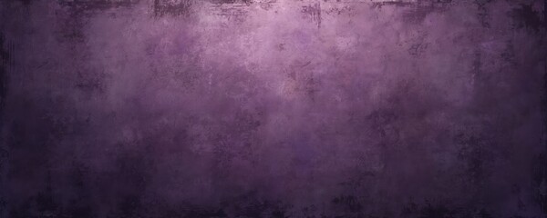 Obraz premium Textured abstract background with grunge effect. Purple tones with light gradient. Distressed concrete wall pattern ideal for graphic design and web.