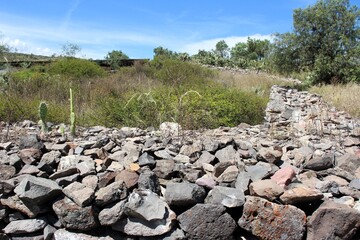 Wari Archaeological Complex, pre-Columbian ruins at the old capital of the Wari Culture, Ayacucho, Peru