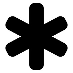 Obraz premium asterisk