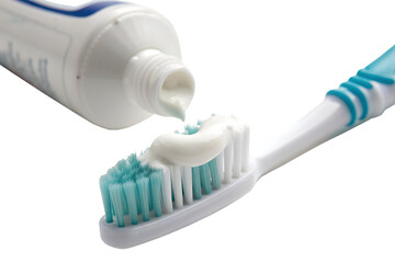 
Close up of toothpaste on AI Generated by PNG 