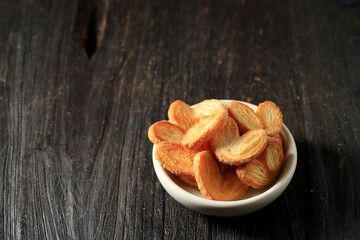 Palmier, also Known as Elephant Ears Puff Pastry Cookies