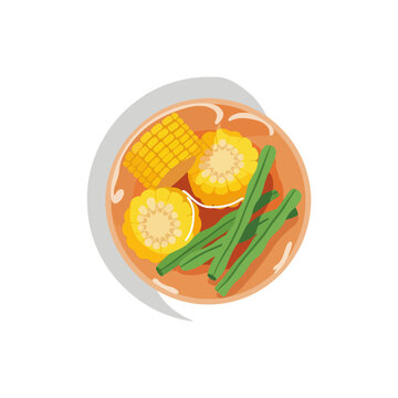 Corn Soup clip art preview