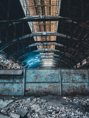 old abandoned factory