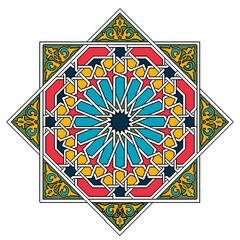  Islamic architecture, creative art , vintage logo, morocco Design, geometric patterns, Andalusia concept, Cultural style