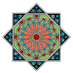  Islamic architecture, creative art , vintage logo, morocco Design, geometric patterns, Andalusia concept, Cultural style
