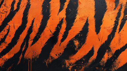 tiger stripe pattern