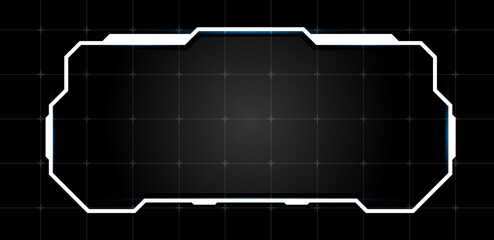 Futuristic HUD Lower Thirds and Interface Elements for Sci Fi and Cyberpunk Design	
