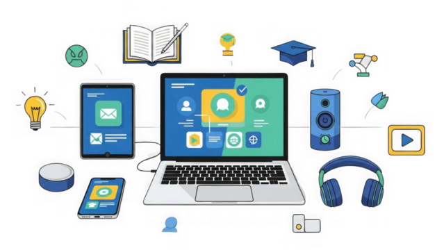 Online Learning Modern Devices