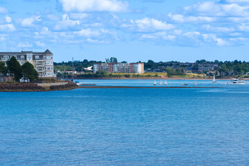 Naklejka premium swimming pool in hotel