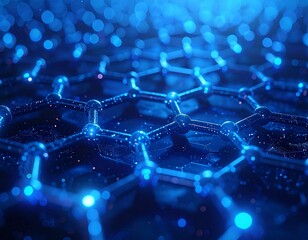 Atomic-scale graphene honeycomb lattice&mdash;advanced nanomaterial for next-gen electronics, sensors, and energy storage applications.