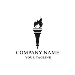 Logo design of an open book with a rising sun, symbolizing knowledge, education, and enlightenment.