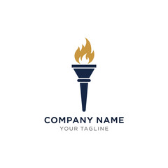 Logo design of an open book with a rising sun, symbolizing knowledge, education, and enlightenment.