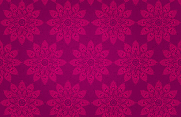 seamless damask pattern