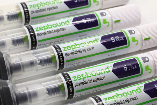 Injection pen for Weight loss medication Zepbound - Tirzepatide is an antidiabetic medication used for the treatment of type 2 diabetes and weight loss