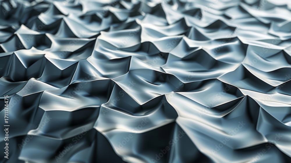 Aufkleber intricate patterns of triangles and hexagons flow seamlessly together evoking a sense of harmonious 