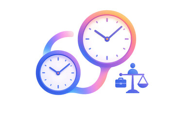 Legal Time Deadline Concept Illustration
