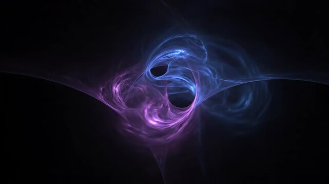 Intricate soft glow fractal patterns slowly evolve and shift, forming a mesmerizing, seamlessly looping abstract design modern, corporate, gentle movement