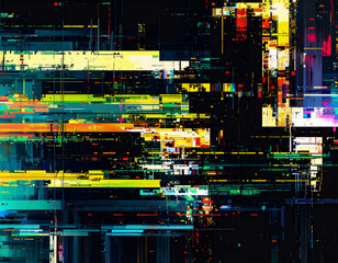 消えかけたフィルム写真のような映像に、時間軸を無視して現れるグリッチが重なる。忘却と記憶の境界を示す記憶の断片としてのノイズ