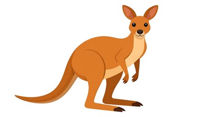 Kangaroo Image for Educational Purposes.