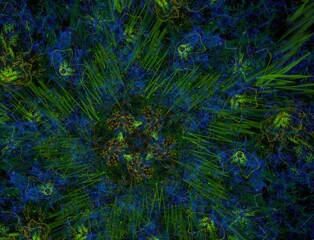 Imaginatory fractal abstract background Image