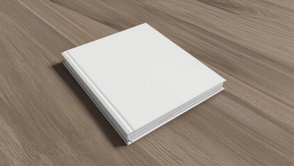 Fototapeta premium Blank book cover isolated on background