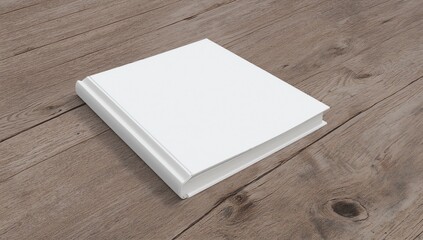 Fototapeta premium Blank book cover isolated on background