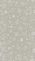  christmas background seamless pattern 