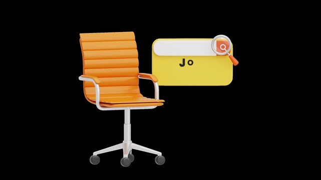 3D Animation of Job Vacancy | Alpha Channel