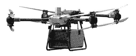 Drone Halftone RAW R1003