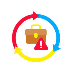 Business Continuity flat icon