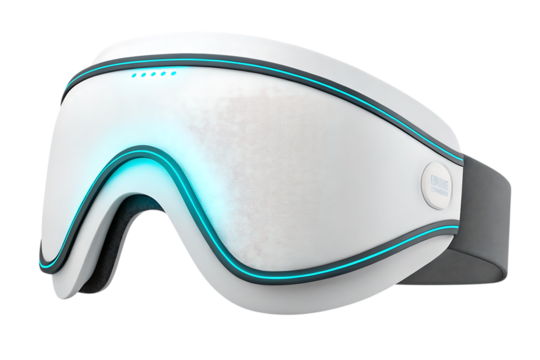 Futuristic sleep mask improves nightly rest