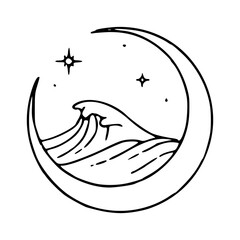 spiritual ocean wave